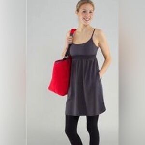 Lululemon Bliss Dress Charcoal Size 4